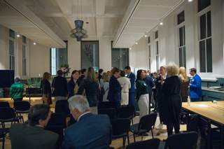 A crowd of people attending a BFSO event